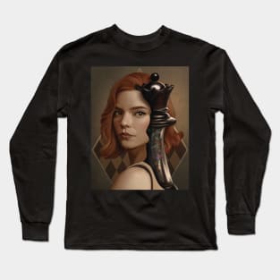 The Queen’s Gambit FanArt Long Sleeve T-Shirt